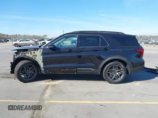 2025 Ford Explorer ST with VIN 1FMWK8GC3SGB23316, listed as a IAAI auction lot 41779540 with 320 mi miles. Bid and sale history available at carsss.com. Image 15.