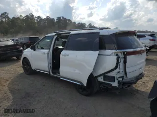2022 Kia Carnival SX Prestige with VIN KNDNE5H33N6088999, listed as a Copart auction lot 77329114 with 65,328 mi miles and Salvage Title. Bid and sale history available at carsss.com. Image 2.