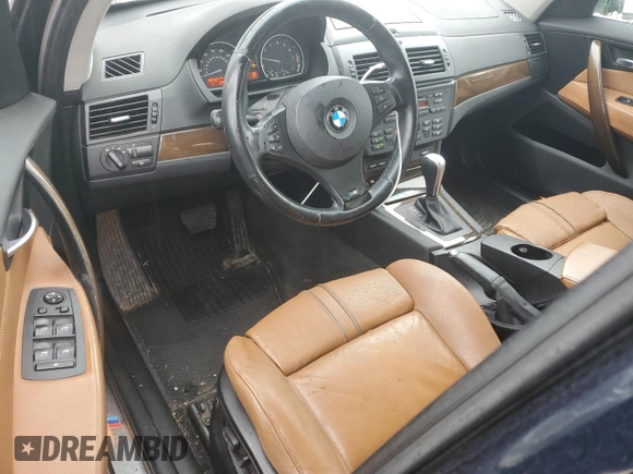 2009 BMW X3 xDrive30i with VIN WBXPC93409WJ30690, listed as a Copart auction lot 44971205 with 0 mi miles and Salvage Title. Bid and sale history available at carsss.com. Image 8.