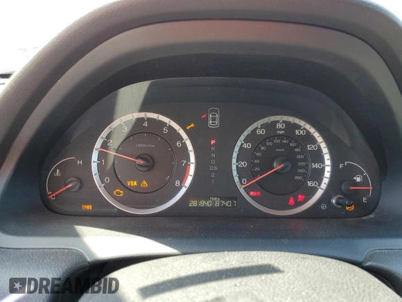 2009 Honda Accord LX-S with VIN 1HGCS12369A022159, listed as a Copart auction lot 51450005 with 281,940 mi miles and Salvage Title. Bid and sale history available at DreamBid. Image 9.