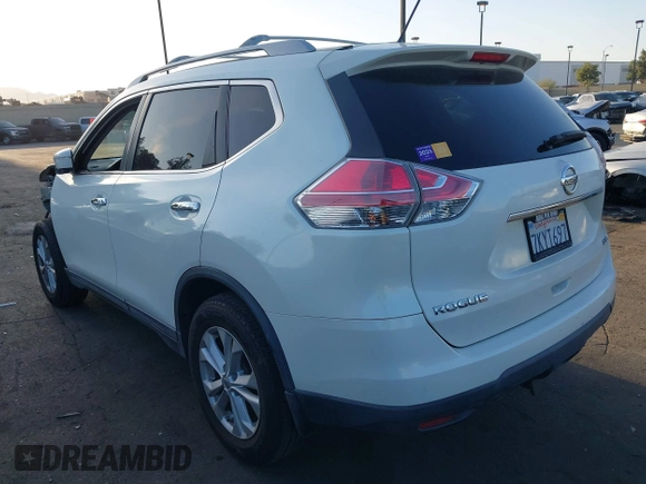 2015 Nissan Rogue SL with VIN 5N1AT2MV0FC839503, listed as a IAAI auction lot 41969452 with 113,415 mi miles and . Bid and sale history available at DreamBid. Image 3.