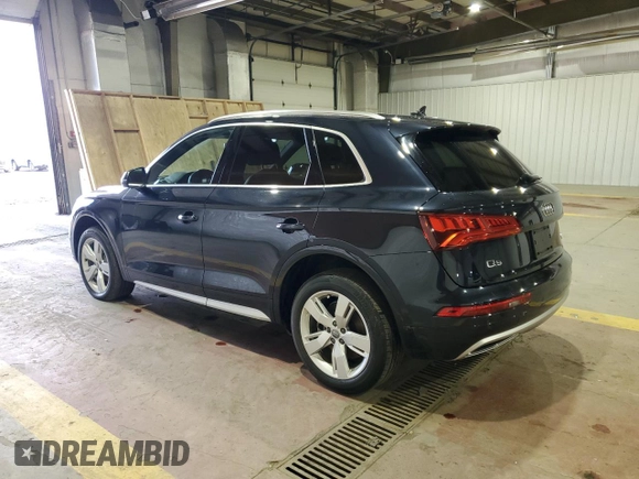 2018 Audi Q5 Premium Plus with VIN WA1BNAFY3J2219015, listed as a Copart auction lot 51166475 with 81,933 mi miles and Salvage Title. Bid and sale history available at carsss.com. Image 2.