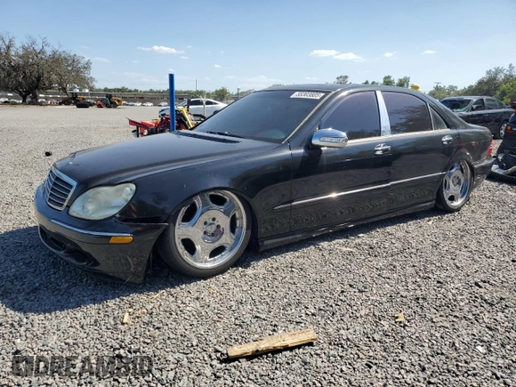 2006 Mercedes-Benz S 320/430/500 with VIN WDBNG70J26A479736, listed as a Copart auction lot 55303805 with 134,918 mi miles and Clean Title. Bid and sale history available at DreamBid. Image 1.
