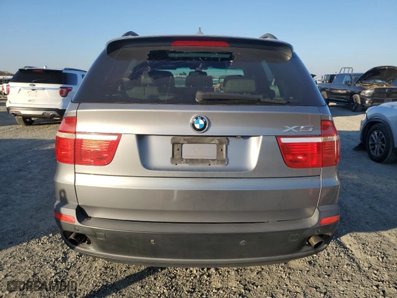 2007 BMW X5 3.0si with VIN 5UXFE43597L011323, listed as a Copart auction lot 89355665 with 162,451 mi miles and Salvage Title. Bid and sale history available at carsss.com. Image 6.
