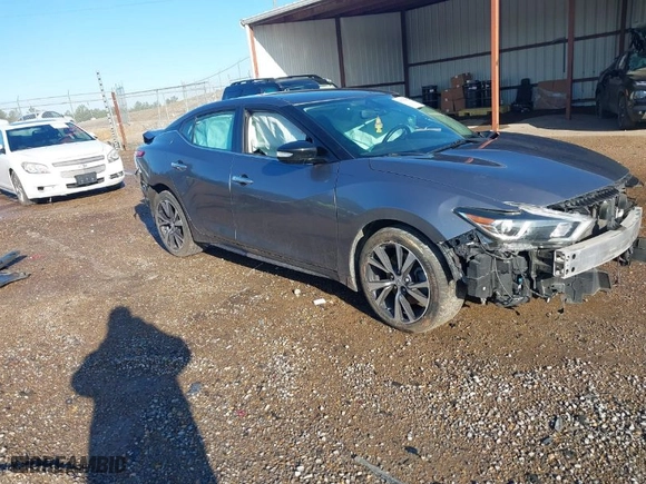 2016 Nissan Maxima 3.5 SV with VIN 1N4AA6APXGC386974, listed as a IAAI auction lot 41738932 with 132,395 mi miles. Bid and sale history available at carsss.com. Image 1.