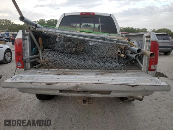2005 Dodge Ram 3500 SLT with VIN 3D7LS38C65G837416, listed as a Copart auction lot 71166604 with 205,416 mi miles and Salvage Title. Bid and sale history available at carsss.com. Image 6.