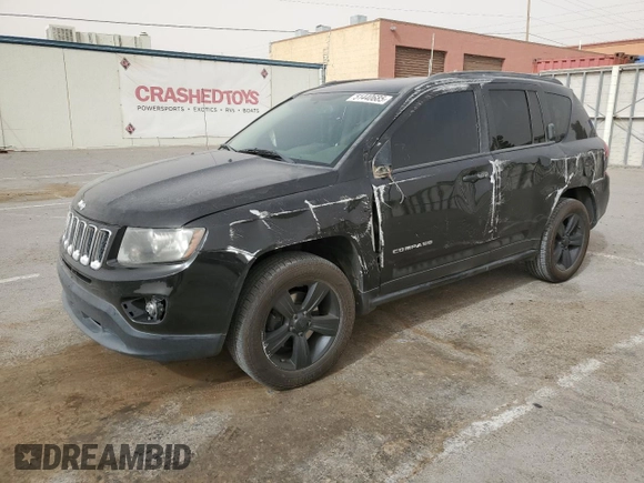 2016 Jeep Compass Sport with VIN 1C4NJCBA2GD525400, listed as a Copart auction lot 51440685 with 163,830 mi miles and Salvage title. Bid and sale history available at DreamBid. Image 1.