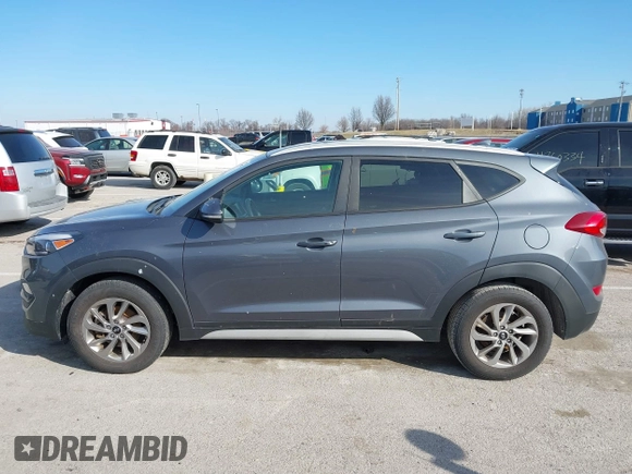 2017 Hyundai Tucson SE Plus with VIN KM8J33A40HU459575, listed as a IAAI auction lot 41703139 with 189,955 mi miles. Bid and sale history available at carsss.com. Image 14.