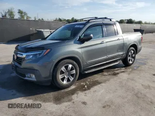 2018 Honda Ridgeline RTL-E z VIN 5FPYK3F74JB009474, wystawiony jako Copart lot #49156615 z przebiegiem 121 045 mil mil oraz Szkoda całkowita • Salvage title. Historia ofert i sprzedaży dostępna na DreamBid. Obrazek 1.