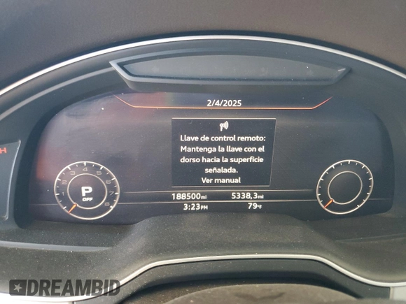 2017 Audi Q7 Premium Plus z VIN WA1LHAF71HD044247, wystawiony jako Copart lot #43962745 z przebiegiem 188 500 mil mil oraz Czysty tytuł • Clean title. Historia ofert i sprzedaży dostępna na DreamBid. Obrazek 9.