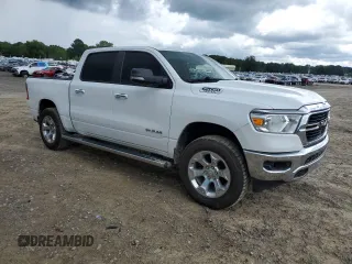 2019 Ram 1500 Big Horn with VIN 1C6SRFFT7KN739947, listed as a Copart auction lot 60479355 with 117,953 mi miles and Salvage title. Bid and sale history available at DreamBid. Image 4.
