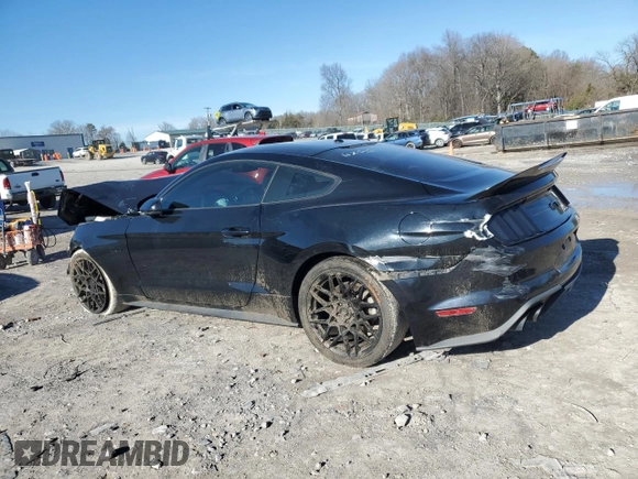 2019 Ford Mustang GT z VIN 1FA6P8CF4K5166246, wystawiony jako Copart lot #45747175 z przebiegiem 70 528 mil mil oraz Szkody całkowita. Historia ofert i sprzedaży dostępna na DreamBid. Obrazek 2.