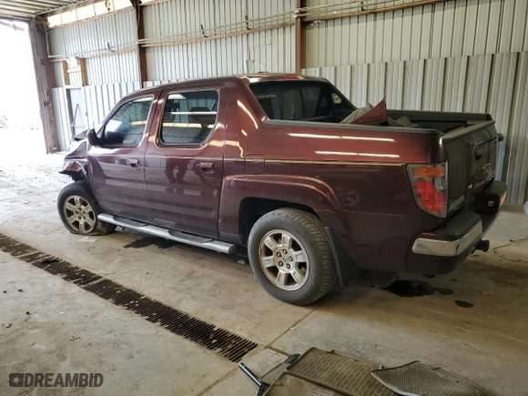 2008 Honda Ridgeline RTL with VIN 2HJYK16558H522163, listed as a Copart auction lot 50266295 with 155,767 mi miles and Salvage Title. Bid and sale history available at carsss.com. Image 2.