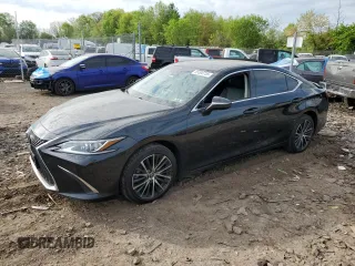 2023 Lexus ES 350 z VIN 58ADZ1B1XPU140762, wystawiony jako Copart lot #55500755 z przebiegiem 116 328 mil mil oraz Szkoda całkowita • Salvage title. Historia ofert i sprzedaży dostępna na DreamBid. Obrazek 1.
