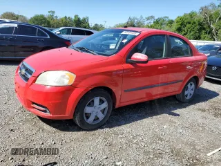 2010 Chevrolet Aveo 1LT with VIN KL1TD5DE5AB134990, listed as a Copart auction lot 52554485 with 115,002 mi miles and Salvage Title. Bid and sale history available at DreamBid. Image 1.