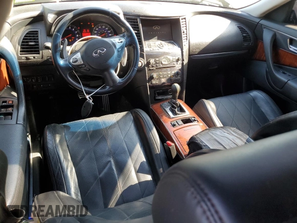 2009 Infiniti FX with VIN JNRAS18W79M158466, listed as a Copart auction lot 54892095 with 165,920 mi miles and Salvage title. Bid and sale history available at DreamBid. Image 8.