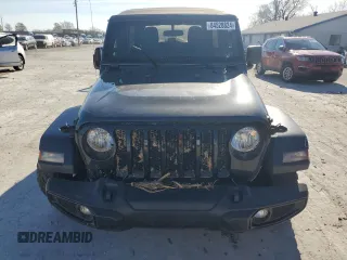2022 Jeep Wrangler Unlimited Sport S with VIN 1C4HJXDG0NW225815, listed as a Copart auction lot 84528824 with 53,621 mi miles and Salvage Title. Bid and sale history available at carsss.com. Image 5.