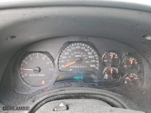 2008 Chevrolet TrailBlazer LT w/1LT with VIN 1GNDS13S882231427, listed as a Copart auction lot 45751125 with 148,479 mi miles and Salvage Title. Bid and sale history available at carsss.com. Image 9.
