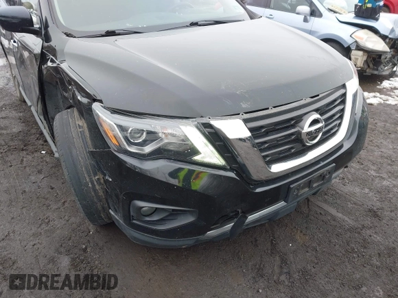 2019 Nissan Pathfinder SV z VIN 5N1DR2MM6KC578343, wystawiony jako IAAI lot #41560234 z przebiegiem 89 640 mil mil oraz . Historia ofert i sprzedaży dostępna na DreamBid. Obrazek 6.