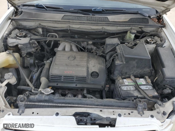 2001 Toyota Highlander with VIN JTEGF21A910017537, listed as a Copart auction lot 87800215 with 284,267 mi miles and Salvage Title. Bid and sale history available at carsss.com. Image 12.