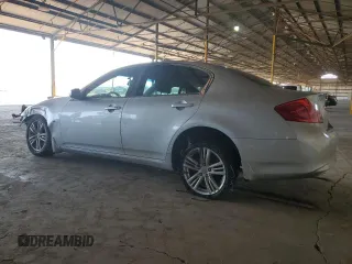 2015 Infiniti Q40 with VIN JN1CV6AR8FM522975, listed as a Copart auction lot 73779604 with 140,315 mi miles and Salvage Title. Bid and sale history available at carsss.com. Image 2.