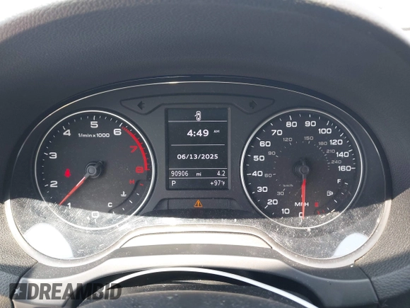 2015 Audi A3 Premium with VIN WAUACGFF4F1080063, listed as a IAAI auction lot 42496598 with 90,906 mi miles and . Bid and sale history available at DreamBid. Image 7.