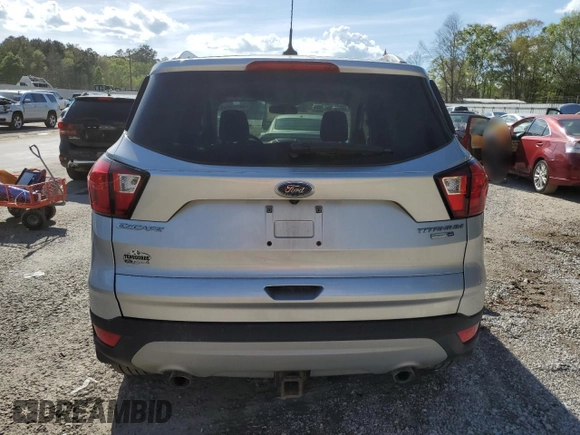 2019 Ford Escape Titanium with VIN 1FMCU9J96KUA05892, listed as a Copart auction lot 50228845 with 73,209 mi miles and Salvage Title. Bid and sale history available at carsss.com. Image 6.