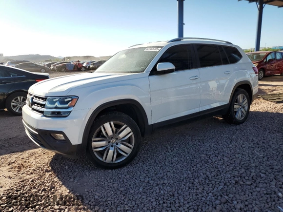 2019 Volkswagen Atlas SE with VIN 1V2WR2CA2KC562160, listed as a Copart auction lot 62166785 with 79,699 mi miles and Clean title. Bid and sale history available at DreamBid. Image 1.
