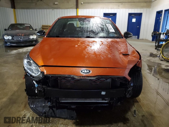 2020 Kia Forte GT-Line with VIN 3KPF34AD6LE240241, listed as a Copart auction lot 72467194 with 105,106 mi miles and Salvage Title. Bid and sale history available at carsss.com. Image 5.