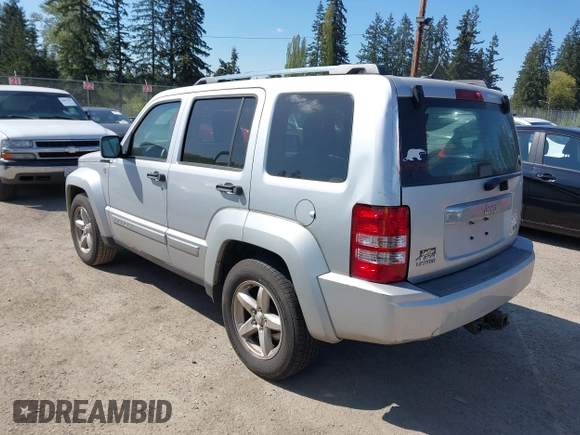 2008 Jeep Liberty Limited with VIN 1J8GN58K48W103314, listed as a IAAI auction lot 42020819 with 104,670 mi miles and . Bid and sale history available at carsss.com. Image 3.