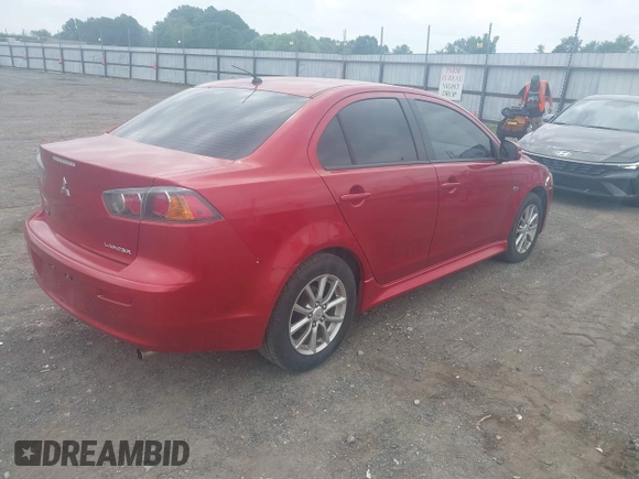 2016 Mitsubishi Lancer ES with VIN JA32U2FU8GU011459, listed as a IAAI auction lot 42277072 with 93,408 mi miles and . Bid and sale history available at DreamBid. Image 4.