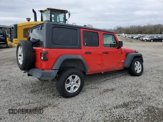 2021 Jeep Wrangler Unlimited Sport S z VIN 1C4HJXDN4MW625647, wystawiony jako Copart lot #44941615 z przebiegiem 86 115 mil mil oraz Szkoda całkowita • Salvage title. Historia ofert i sprzedaży dostępna na DreamBid. Obrazek 3.