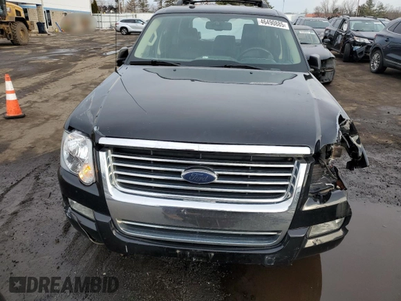 2010 Ford Explorer XLT with VIN 1FMEU7DE6AUA33941, listed as a Copart auction lot 46490885 with 191,004 mi miles and Salvage title. Bid and sale history available at DreamBid. Image 5.