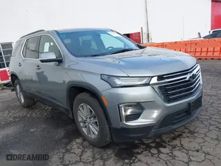 2023 Chevrolet Traverse LT Cloth with VIN 1GNERGKW0PJ339312, listed as a IAAI auction lot 41233124 with 16,125 mi miles. Bid and sale history available at carsss.com. Image 1.