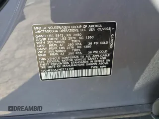 2022 Volkswagen Atlas SE z VIN 1V2HE2CA7NC213195, wystawiony jako Copart lot #50336425 z przebiegiem 113 293 mil mil oraz Szkoda całkowita • Salvage title. Historia ofert i sprzedaży dostępna na DreamBid. Obrazek 13.