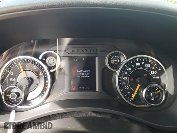 2020 Ram 2500 Tradesman with VIN 3C6UR5HJ3LG172158, listed as a Copart auction lot 79659634 with 85,773 mi miles and Salvage Title. Bid and sale history available at carsss.com. Image 9.