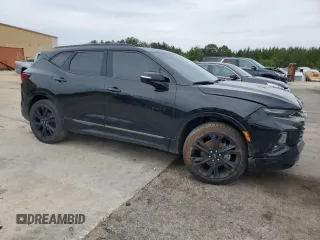 2020 Chevrolet Blazer RS z VIN 3GNKBERS4LS697598, wystawiony jako Copart lot #55914245 z przebiegiem 65 578 mil mil oraz Szkoda całkowita • Salvage title. Historia ofert i sprzedaży dostępna na DreamBid. Obrazek 4.