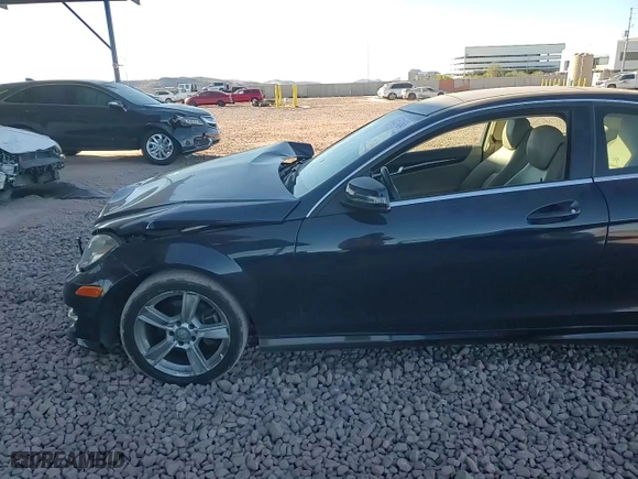 2015 Mercedes-Benz C-Class C 250 with VIN WDDGJ4HB9FG399036, listed as a Copart auction lot 84551464 with 112,503 mi miles and Salvage Title. Bid and sale history available at carsss.com. Image 11.