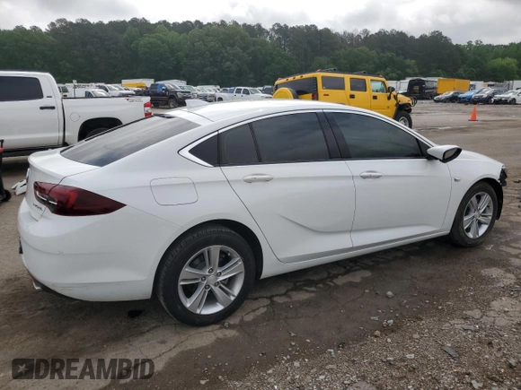 2019 Buick Regal Preferred with VIN W04GL6SXXK1075623, listed as a Copart auction lot 53975035 with 69,950 mi miles and Salvage title. Bid and sale history available at DreamBid. Image 3.
