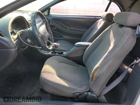 2000 Ford Mustang with VIN 1FAFP4447YF165830, listed as a Copart auction lot 48740405 with 217,792 mi miles and Salvage Title. Bid and sale history available at carsss.com. Image 7.
