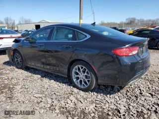 2015 Chrysler 200 C with VIN 1C3CCCEG8FN522564, listed as a Copart auction lot 51076565 with 69,510 mi miles and Salvage Title. Bid and sale history available at carsss.com. Image 2.