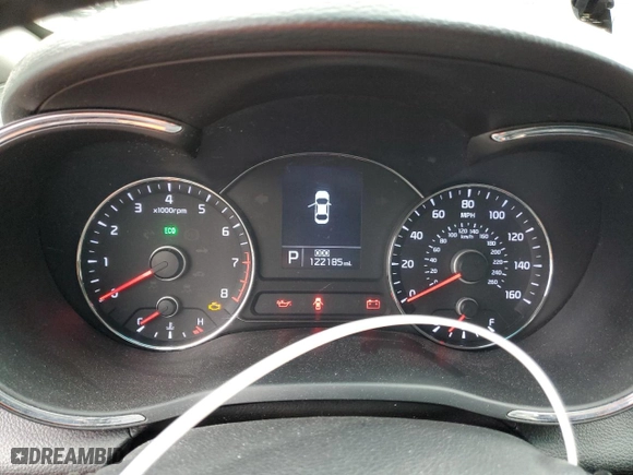 2016 Kia Forte EX with VIN KNAFX4A88G5530700, listed as a Copart auction lot 53818585 with 122,185 mi miles and Clean Title. Bid and sale history available at carsss.com. Image 9.