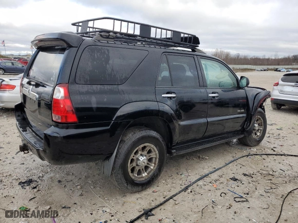 2007 Toyota 4Runner SR5 with VIN JTEBU14R870110750, listed as a Copart auction lot 50810025 with 279,735 mi miles and Clean Title. Bid and sale history available at carsss.com. Image 3.