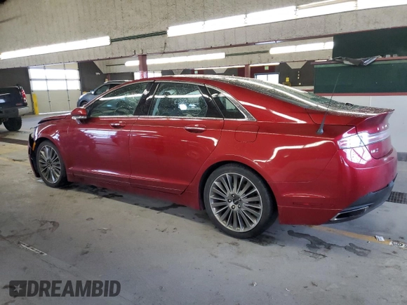 2013 Lincoln MKZ with VIN 3LN6L2J95DR811787, listed as a Copart auction lot 87156154 with 114,813 mi miles and Salvage Title. Bid and sale history available at carsss.com. Image 2.