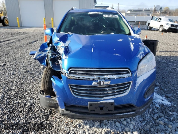 2016 Chevrolet Trax LT with VIN KL7CJPSB2GB761013, listed as a Copart auction lot 51983705 with 114,741 mi miles and Salvage Title. Bid and sale history available at carsss.com. Image 5.