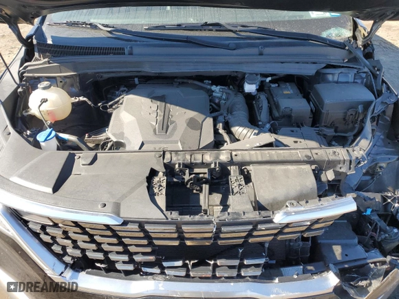 2022 Kia Carnival SX Prestige with VIN KNDNE5H3XN6081449, listed as a Copart auction lot 46453085 with 43,537 mi miles and Salvage Title. Bid and sale history available at carsss.com. Image 12.