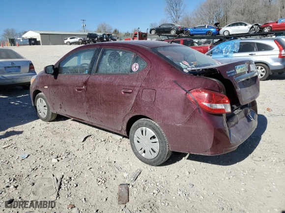 2017 Mitsubishi Mirage G4 ES with VIN ML32F3FJ9HHF09564, listed as a Copart auction lot 47169875 with 43,199 mi miles and Salvage Title. Bid and sale history available at carsss.com. Image 2.