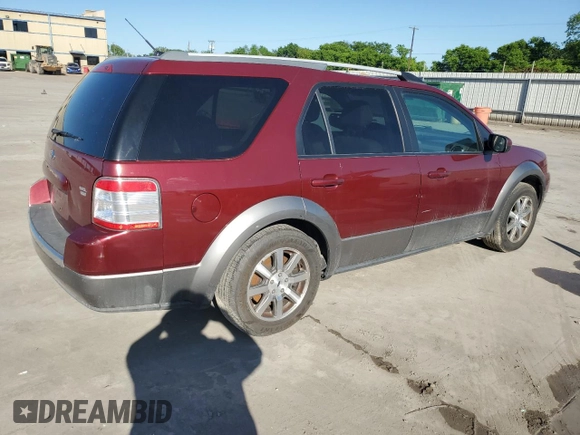 2008 Ford Taurus X SEL with VIN 1FMDK05W88GA26711, listed as a Copart auction lot 54235565 with 177,146 mi miles and Clean Title. Bid and sale history available at DreamBid. Image 3.