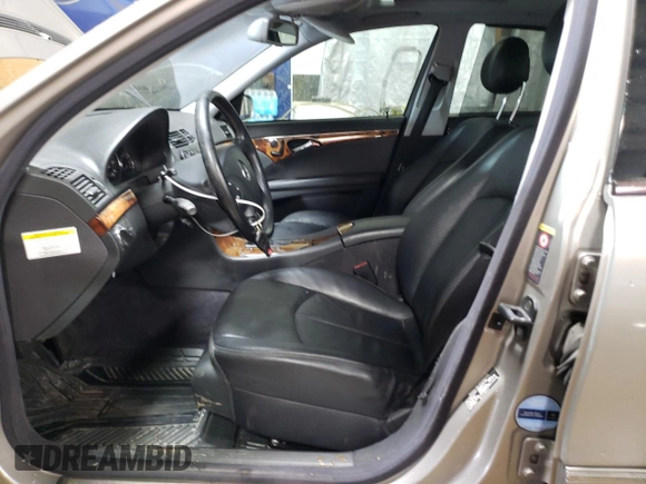 2005 Mercedes-Benz E 320 with VIN WDBUF65J45A618524, listed as a Copart auction lot 52230455 with 74,980 mi miles and Salvage Title. Bid and sale history available at DreamBid. Image 7.