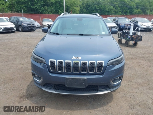 2020 Jeep Cherokee Limited with VIN 1C4PJMDX3LD603242, listed as a IAAI auction lot 42499494 with 51,491 mi miles and . Bid and sale history available at DreamBid. Image 12.